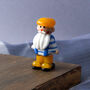 Glass Fisherman Ornament | Gift Box | Decoration | Collectable | Gift For Home, thumbnail 1 of 4