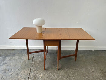 Schreiber Mid Centurydrop Leaf Dining Table, 1960s, 6 of 8