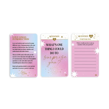 Love Lingo 100 Card Pack, 3 of 3