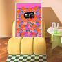 Cat In The Flowers Print, thumbnail 2 of 3