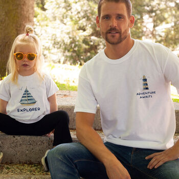 Daddy And Baby Matching T Shirt, 9 of 9