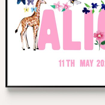 Personalised Childrens Name Print, 4 of 4