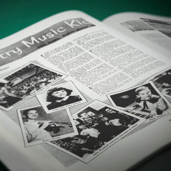 History Of Country Music Personalised Gift Music Deluxe Book, 2 of 10