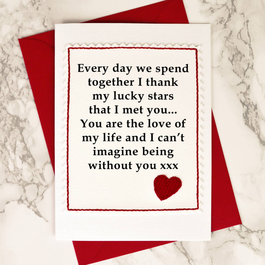 love spread card 8 anniversary arnott card by 'lucky handmade jenny stars'