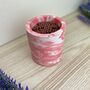 Pink Matchstick Pot Holder, thumbnail 3 of 4
