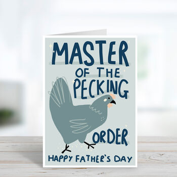 Chicken Father's Day Card, 3 of 3