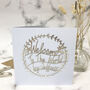 Personalised New Baby Papercut Card, thumbnail 9 of 9