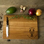 You Are My Lobster Personalised Chopping Oak Board, thumbnail 2 of 3