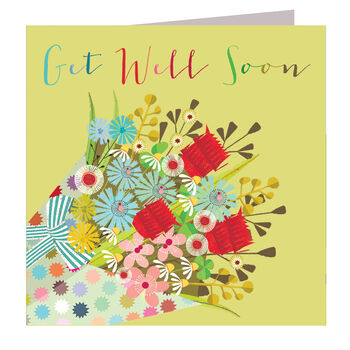 Get Well Soon Bouquet Card, 2 of 4