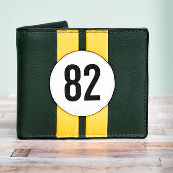 No 82 Racing Green Leather Wallet, 2 of 4