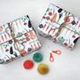 Vegetable Patch Wrapping Paper, thumbnail 3 of 4