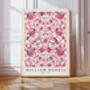 William Morris Birds Pink Art Print, thumbnail 1 of 4