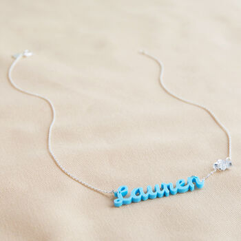 Acrylic Name Necklace, 7 of 10