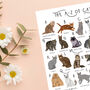 The A To Z Of Cats Print, thumbnail 5 of 6