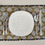 Pair Of Reversible Cotton Table Mats In Lilipad Print, thumbnail 7 of 7