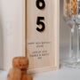 Personalised 3D Birth Year Bottle Box, thumbnail 4 of 8