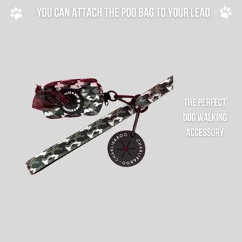 Camouflage Dog Poo Bag Holder, 4 of 5