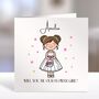 Flower Girl Card, thumbnail 2 of 6