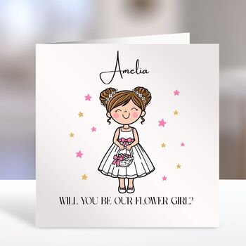 Flower Girl Card, 2 of 6