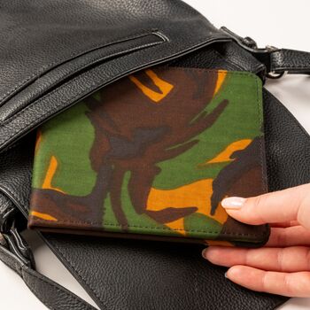 Disabled Blue Badge Parking Permit Wallet In Army Camo, 3 of 6