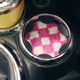 Handmade Punch Needle Car Coasters, thumbnail 1 of 12