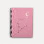 Wellness Journal Personalised Name Pisces Luna Rose, thumbnail 1 of 5