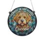 Goldendoodle Memorial Suncatcher, thumbnail 4 of 6