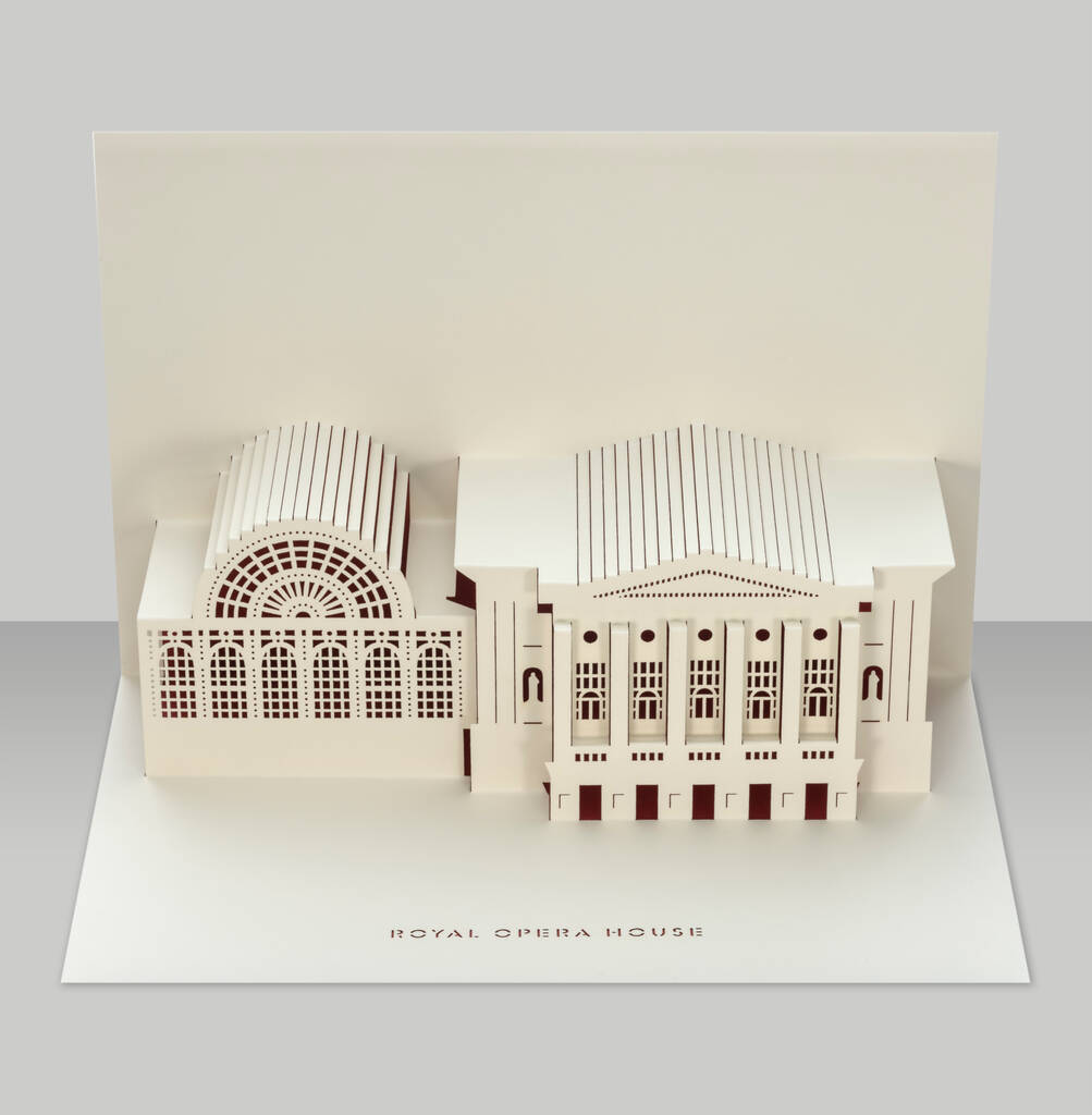 Royal Opera House Pop Up Card, 1 of 3