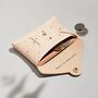 Personalised Ethereal Speckle Leather Card + Coin Purse, thumbnail 4 of 5