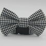 Houndstooth Dog Bow Tie, thumbnail 9 of 10