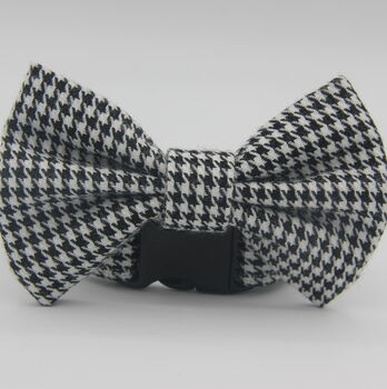 Houndstooth Dog Bow Tie, 9 of 10