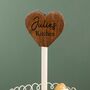 Personalised Country Heart Two Tier Cake Stand, thumbnail 6 of 8