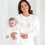 Mama Est. Embroidered Personalised Jumper Sweatshirt Perfect Mother's Day Gift, thumbnail 9 of 12