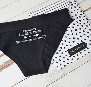 Property of…' Personalised Underwear By Solesmith