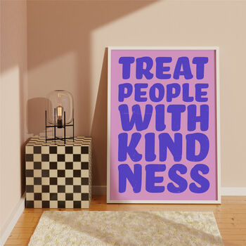 Treat People With Kindness Print, 5 of 8
