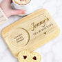 Personalised Heart Design Wooden Coaster Tray, thumbnail 3 of 6