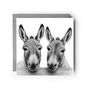 Two Donkeys Countryside Humour Card, thumbnail 2 of 5
