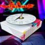 90s Retro S CD Wall Clock Old Skool Gift Boxed, thumbnail 4 of 6