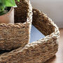 Small Rectangular Seagrass Storage Basket, thumbnail 3 of 3