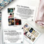 Fabric Gift Wrap Reusable Furoshiki Indigo Fans, thumbnail 5 of 7