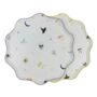 Halloween Patterned Small Party Plates X 12, thumbnail 1 of 2