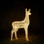 One.4m Swinsty Doe Dual Colour LED Light Up Reindeer, thumbnail 2 of 3