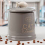 Ceramic Cat Treat Storage Jar, thumbnail 1 of 3