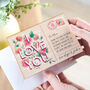 Printed Wooden ‘I Love You’ Postcard, thumbnail 1 of 2
