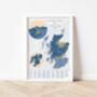 Scotland Whisky Region And Distillery Map 2024, thumbnail 5 of 9