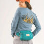 Keep Nature Wild Fanny Pack Teal, thumbnail 3 of 5