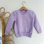 Sparkly Initial And Stars Children's Jumper, thumbnail 9 of 11