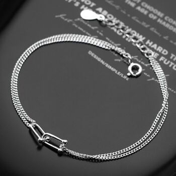 Sterling Silver Links Bracelet, 2 of 6