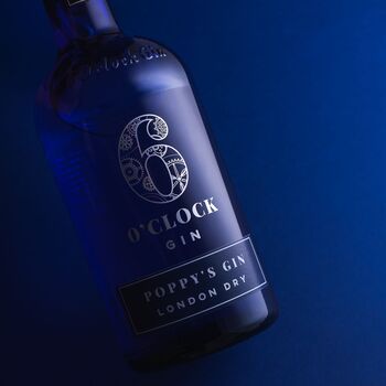 Personalised Artisan London Dry Gin 70cl Bottle, 2 of 4