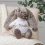 Personalised Cottontail Bashful Bunny Soft Toy, thumbnail 1 of 5